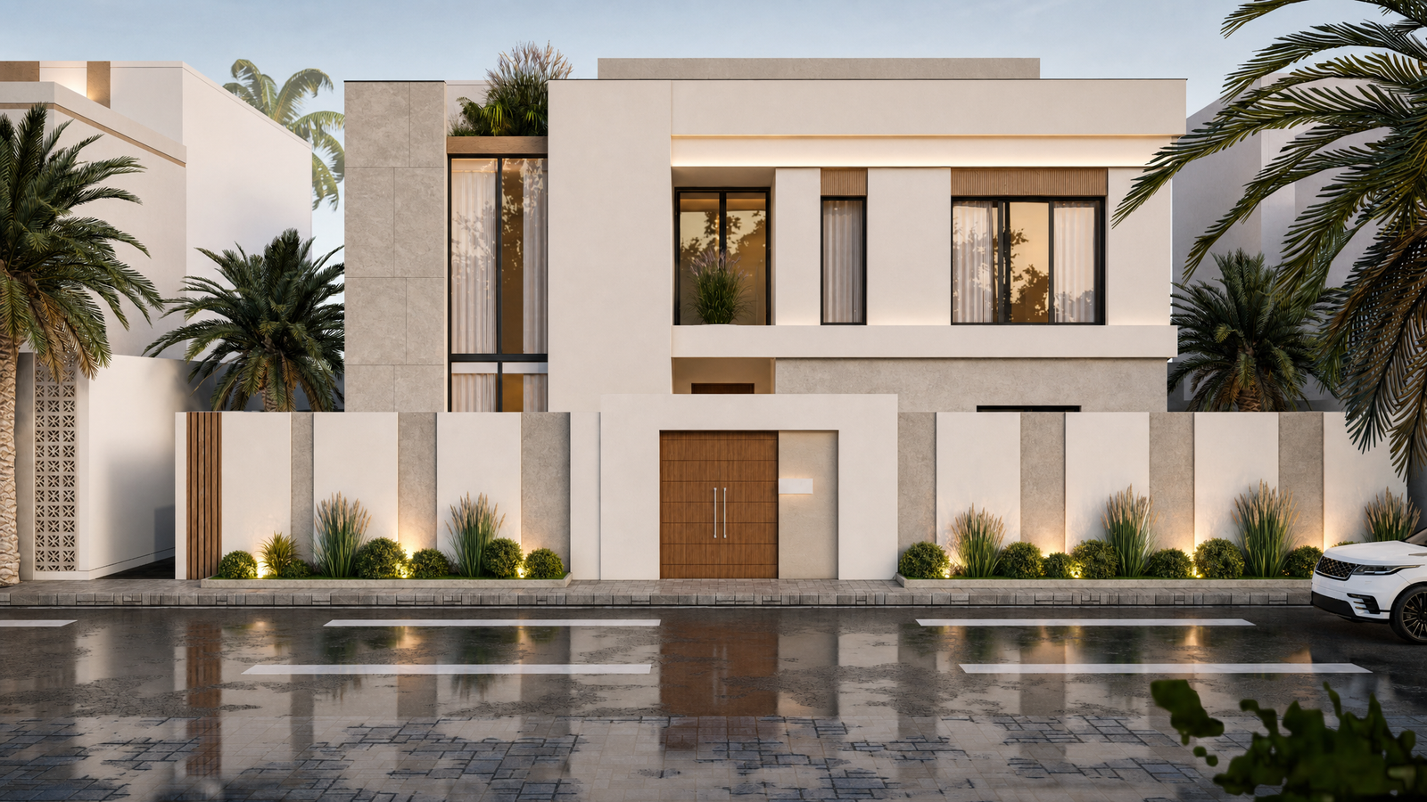 مشـــروع مبنى فيــــلا سكنيــة