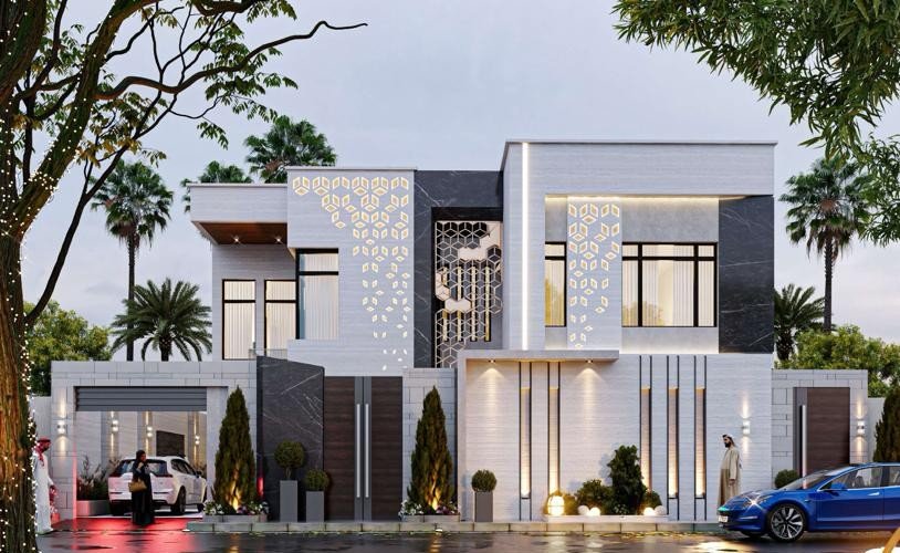 مشـــروع مبنى فيـــلا سكنيـــة