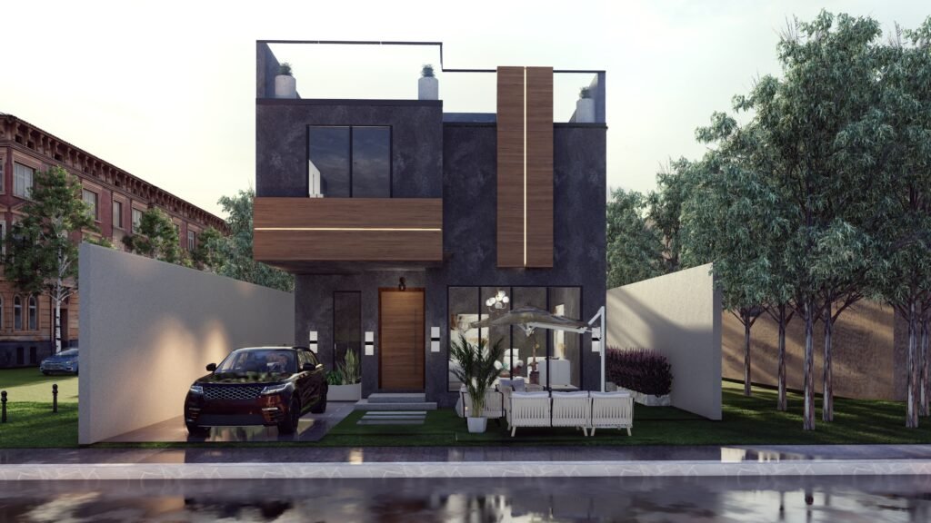 مشــــروع مبنى فيـــلا سكنيـــة