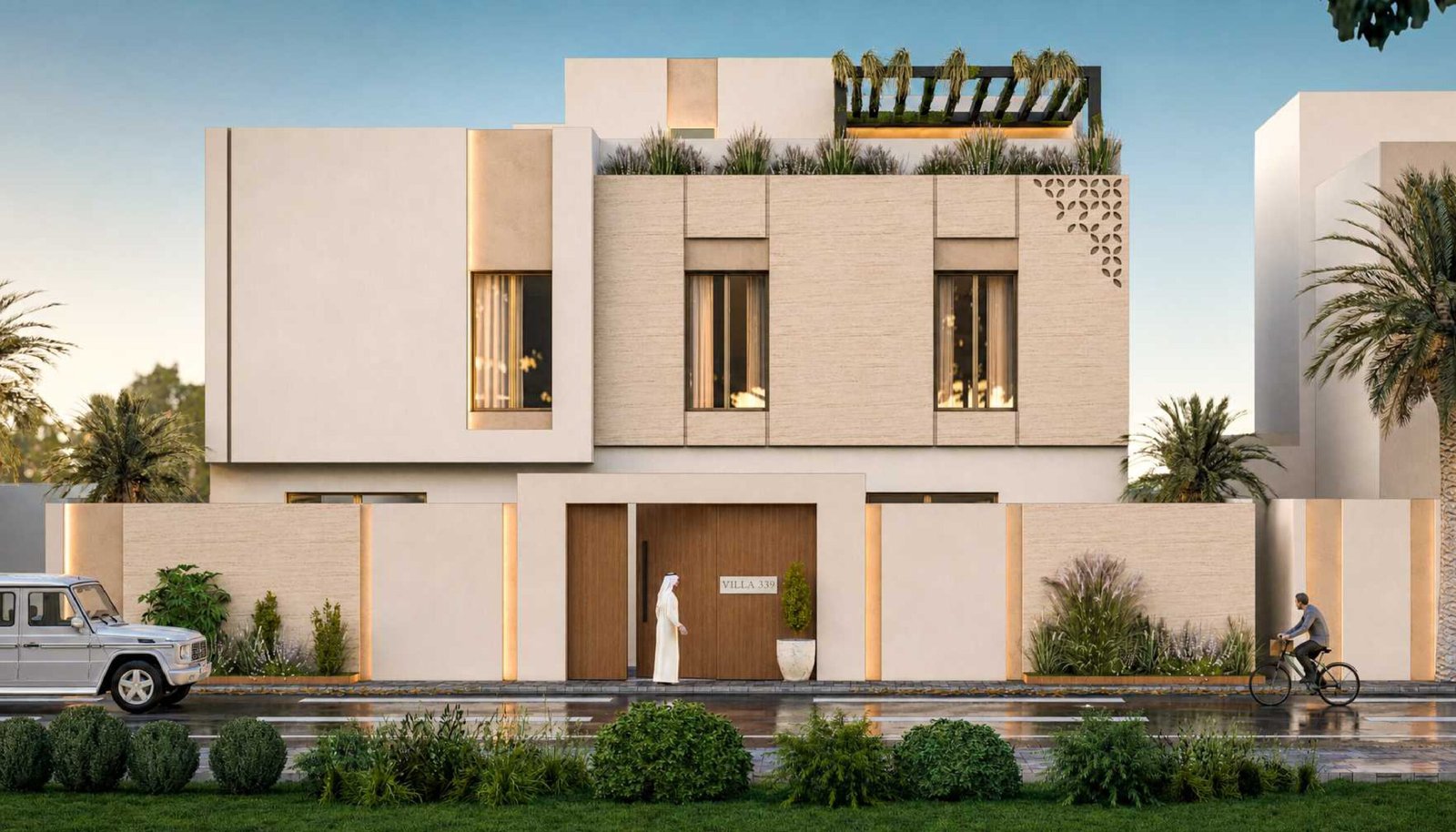 مشـــروع مبنى فيــــلا سكنيــة