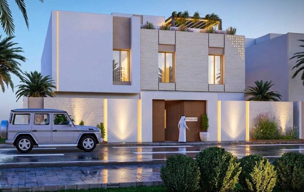مشـــروع مبنى فيــــلا سكنيــة