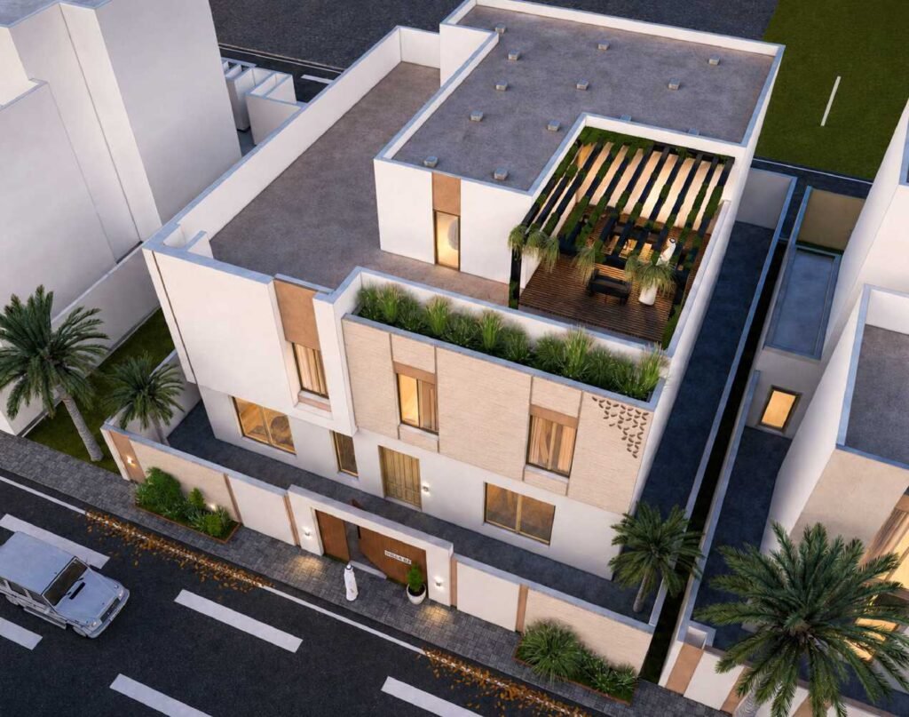 مشـــروع مبنى فيــــلا سكنيــة