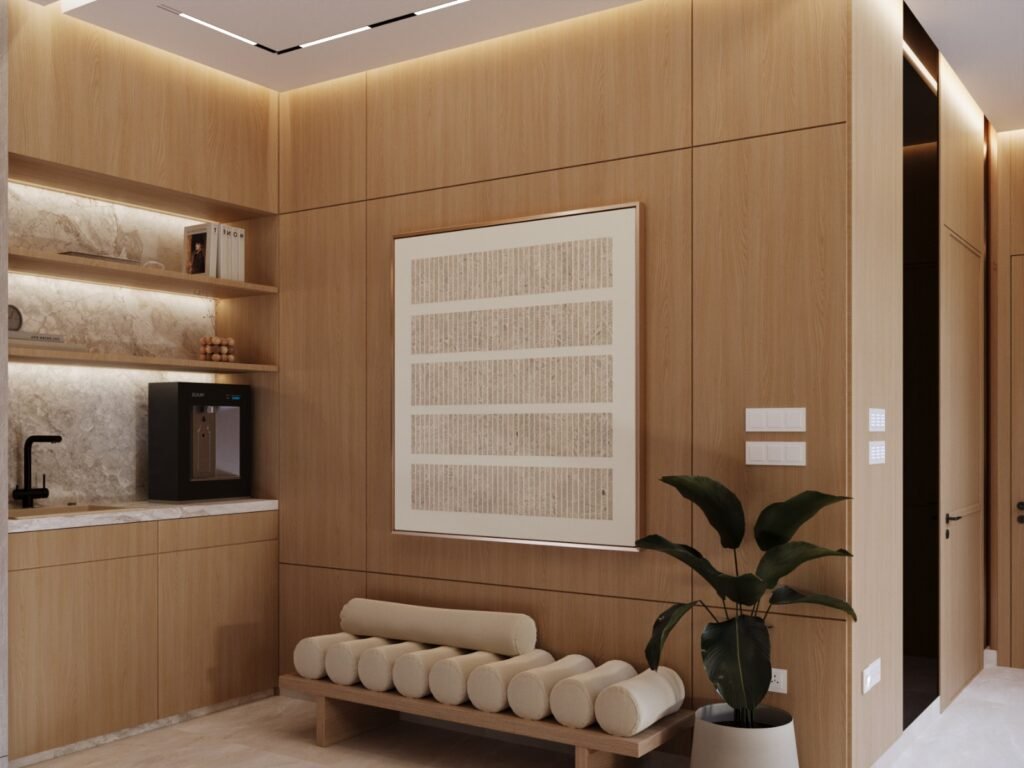 مشــــــــــروع تصميم داخلي فـيـــــــــــلا سكنيــــة