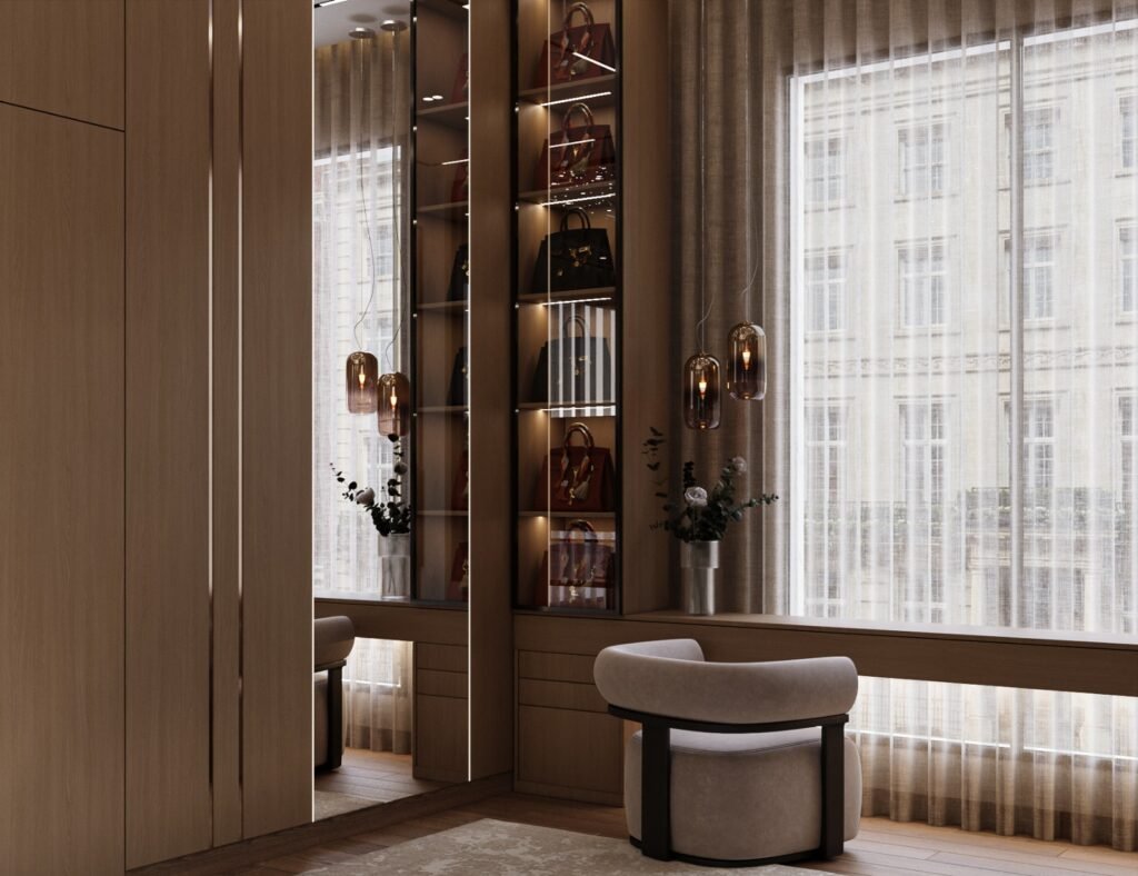 مشــــــــــروع تصميم داخلي فـيـــــــــــلا سكنيــــة