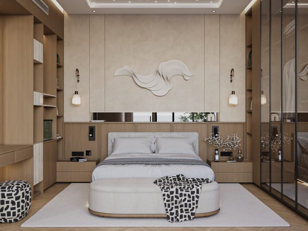 مشــــــــــروع تصميم داخلي فـيـــــــــــلا سكنيــــة