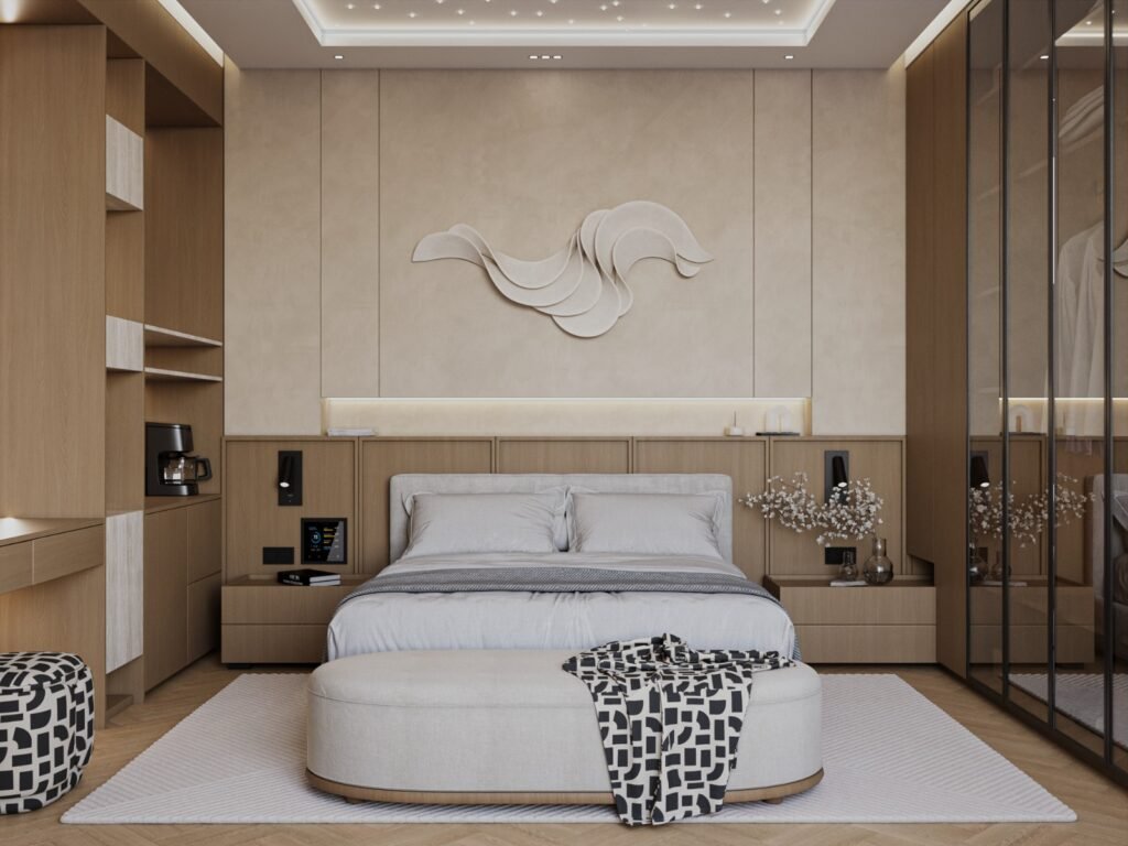 مشــــــــــروع تصميم داخلي فـيـــــــــــلا سكنيــــة